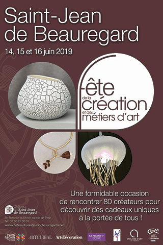 Fete des métiers d'art st jean de beauregard 2019